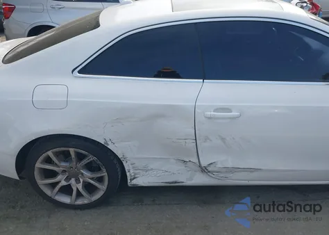 2012 Audi A5 2.0T Premium from USA, damaged, VIN WAUCFAFR3CA014526